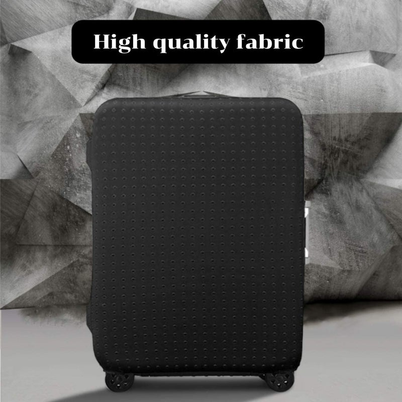 7-mi Travel Luggage Cover Protector, Washable Suitcase Protector Anti-scratch Spandex Baggage Covers Fits 19-21 Inch Luggage - Image 5